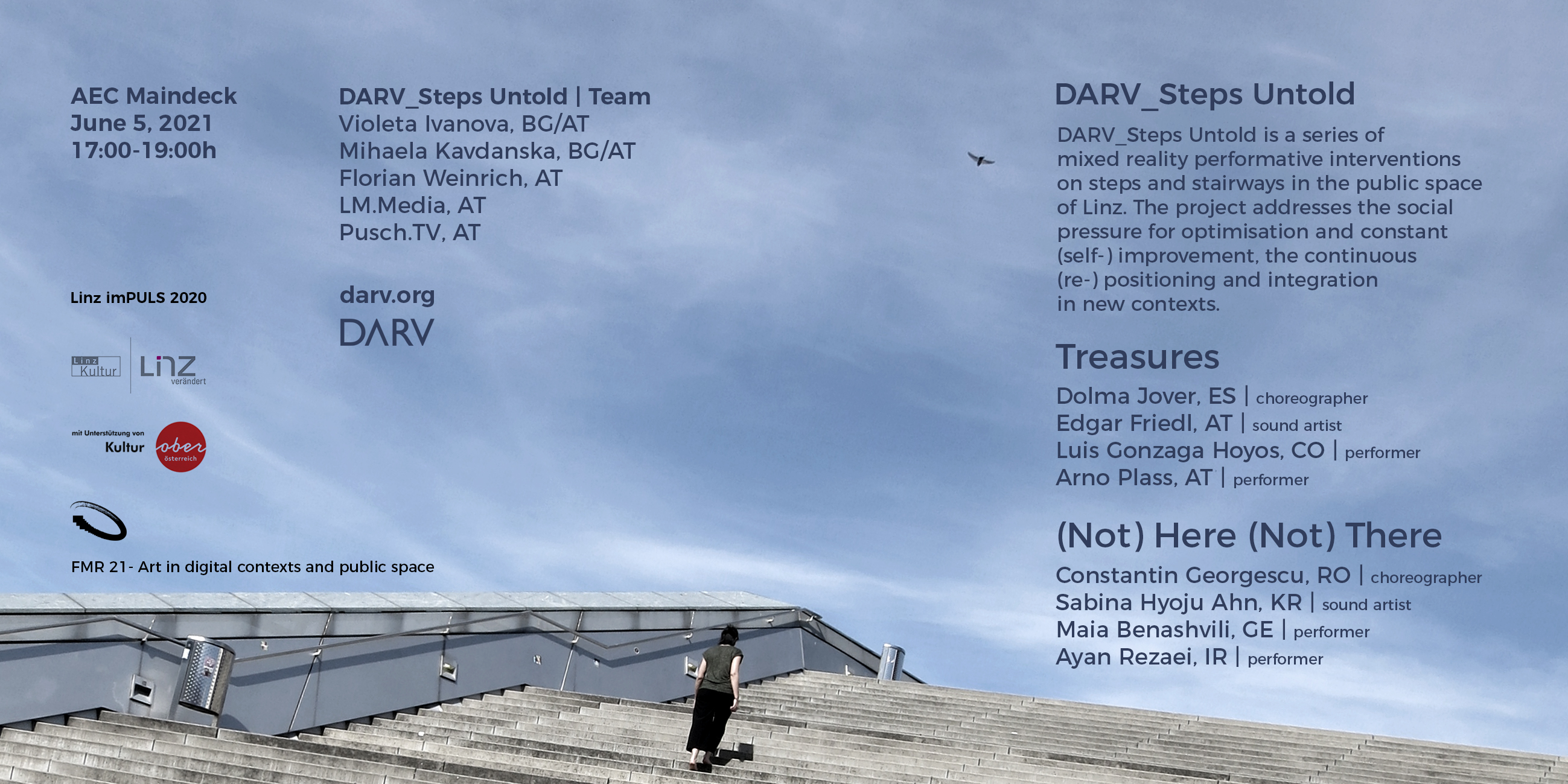 Steps Untold flyer back